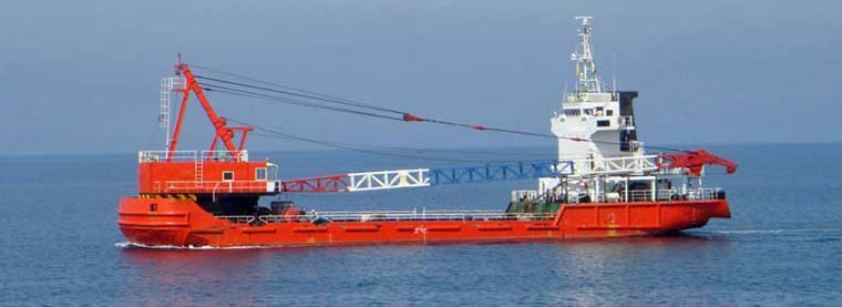 90-tonne Self Propelled Crane Barge