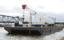 Work and Crane Barges