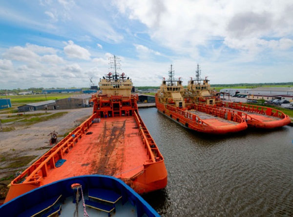 Offshore Anchor Handling Tug Supply Vessel