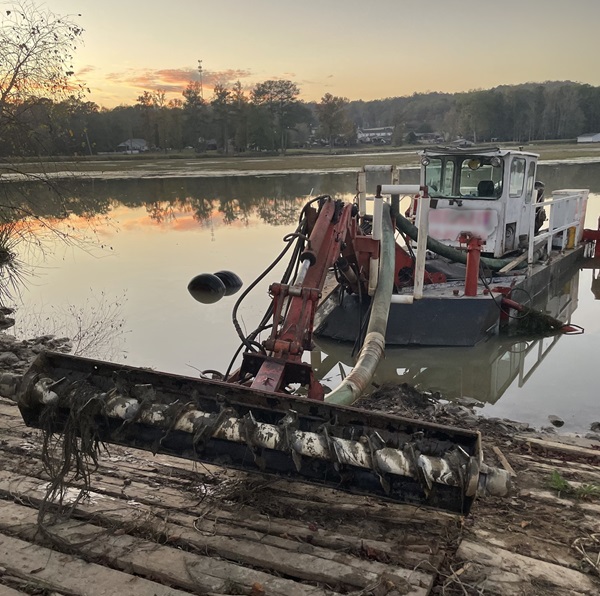 6 inch Horizontal Cutterhead Dredge