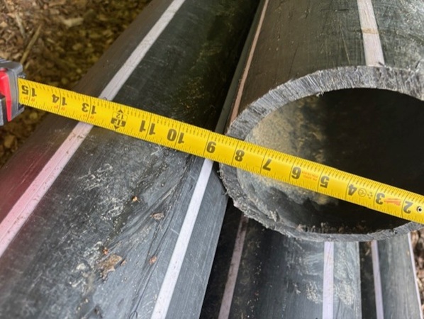 8″ SDR 13.5 HDPE Pipe