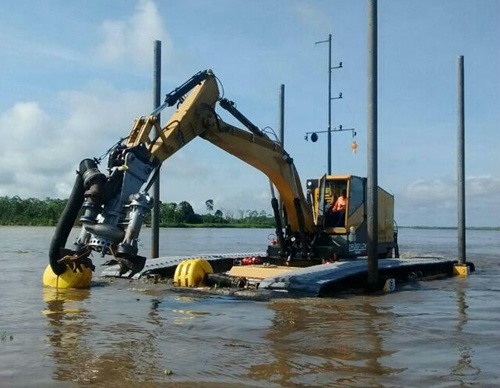 2015 Dragflow Amphibious Dredger