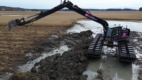 Amphibious Tracked Pontoon (Floating Undercarriage)